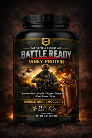 Battle Ready Whey Protein, Double Rich Chocolate