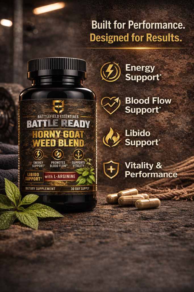 Battle Ready Men's Edge | Daily Vitality Supplement | Battlefield Essentials
