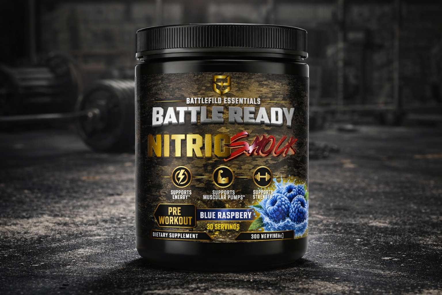 Nitric Shock Blue Rasberry | Battlefield Essentials home Nitric Shock Blue Rasberry