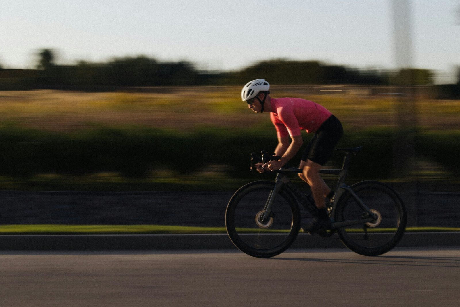 Triathlete Noah Carter ride cycling image