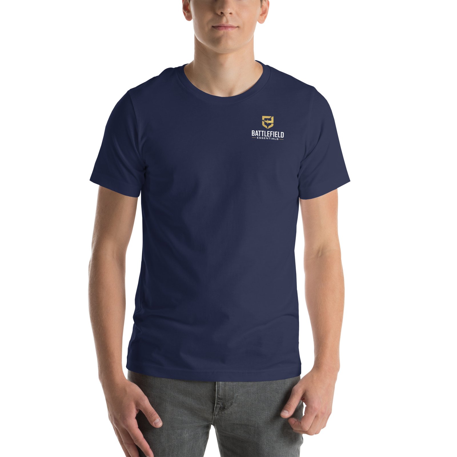 unisex-staple-t-shirt-navy-front-69bdcfd459852jpg | Battlefield Essentials home