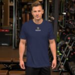 Battlefield Essentials Warriors Train Standard Tee. Navy Front. | Battlefield Essentials home Battlefield Essentials Warriors Train Standard Tee.