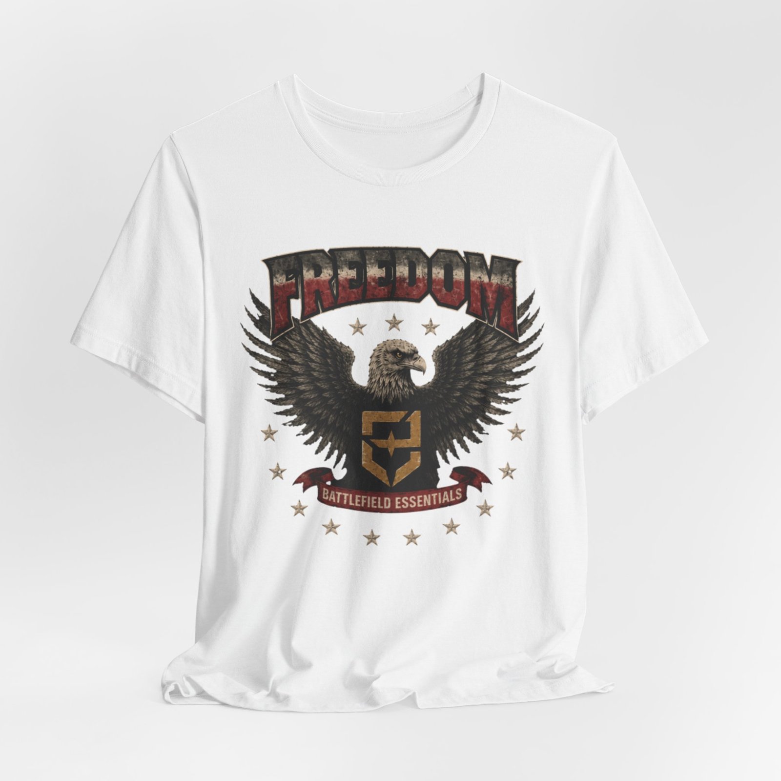 freedom eagle tee — patriotic vintage graphic t shirt