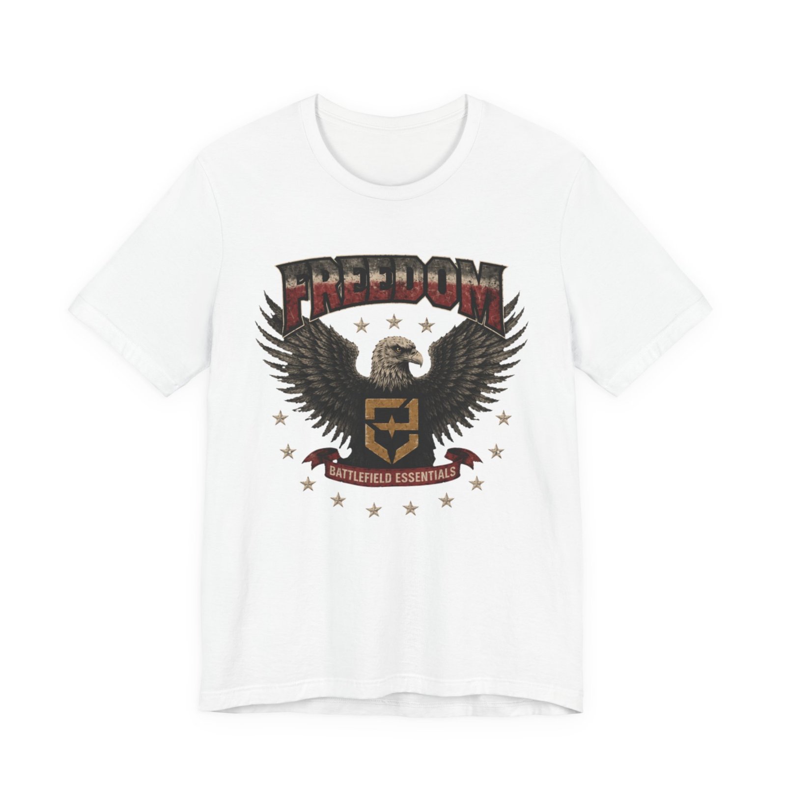 freedom eagle tee — patriotic vintage graphic t shirt