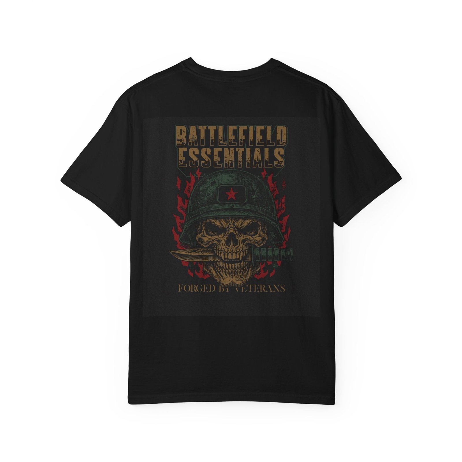 forged by discipline skull t shirt | battlefield essentials