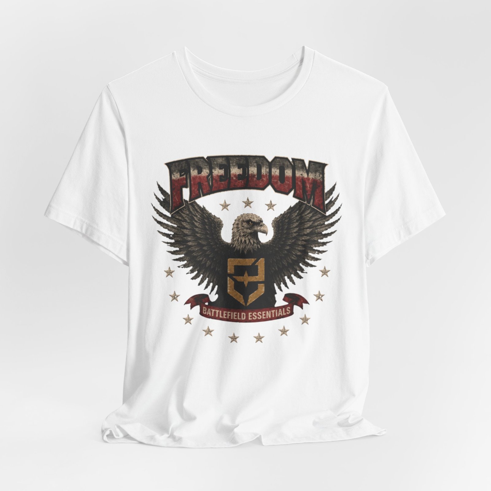 freedom eagle tee — patriotic vintage graphic t shirt