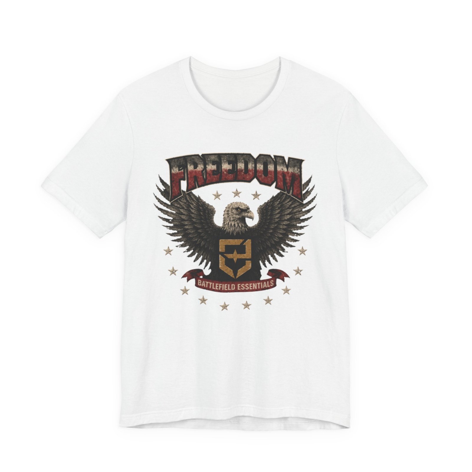 freedom eagle tee — patriotic vintage graphic t shirt
