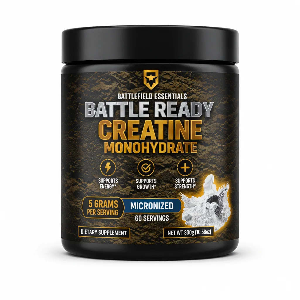 battle ready creatine monohydrate | battlefield essentials