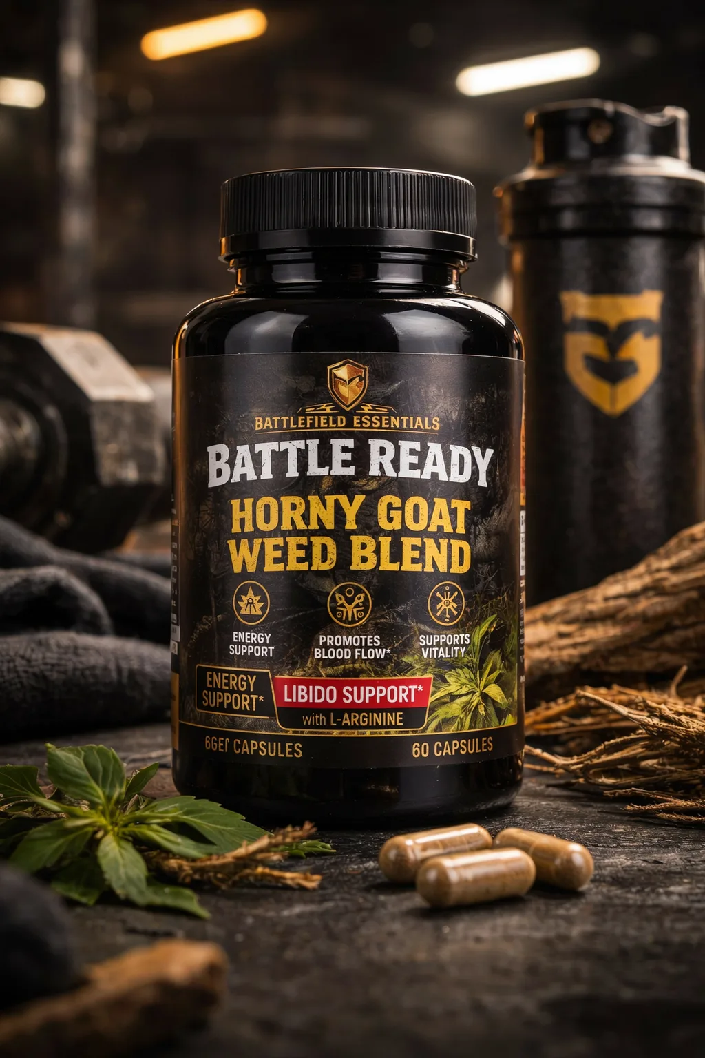 battle ready men's edge | daily vitality supplement | battlefield essentials